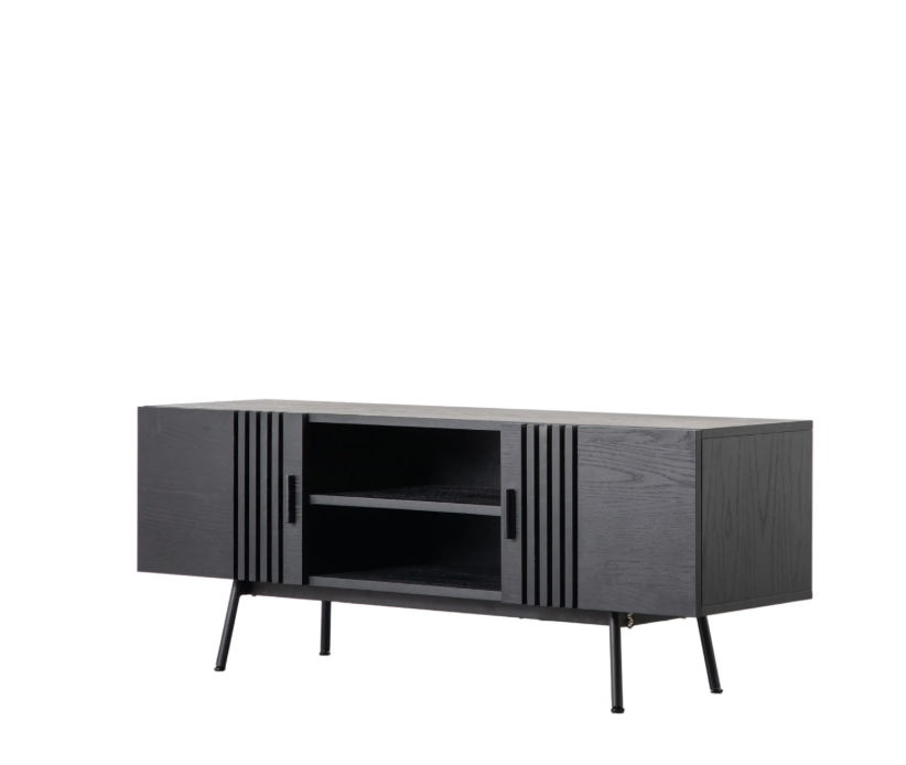 Boho Black Media Unit