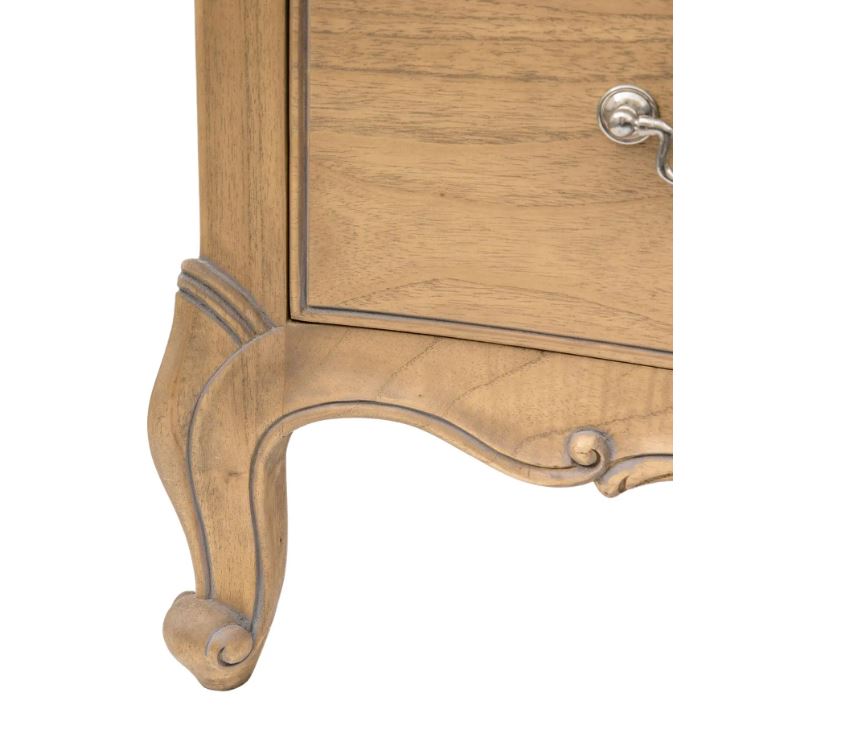 Cannes Vintage Ashwood 5 Drawer Chest