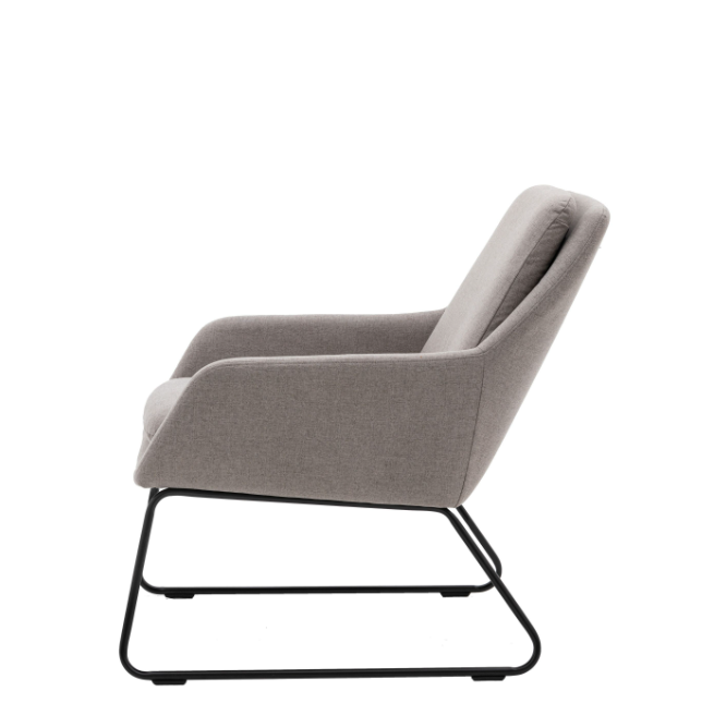 Furton Upholstered Armchair Grey