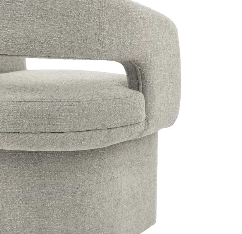 Radox Upholstered Grey Dining Chair