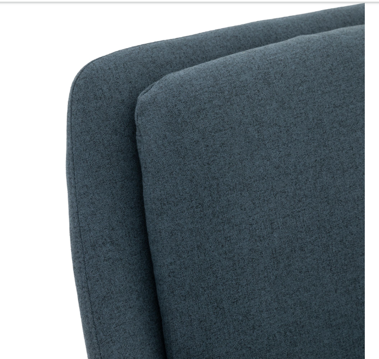 Furton Upholstered Armchair Navy Blue
