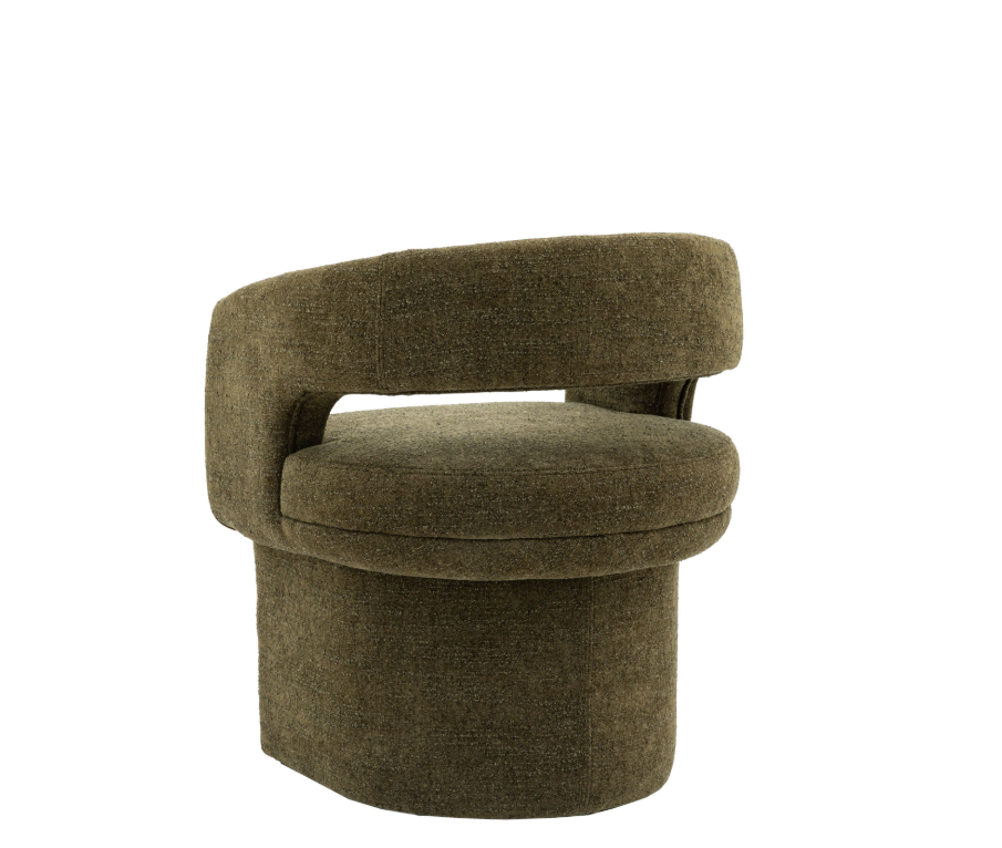Radox Upholstered Green Dining Chair