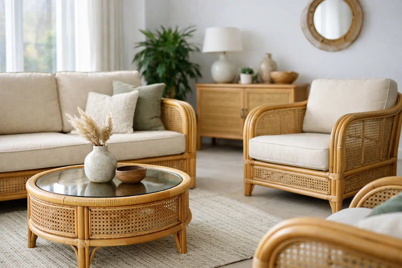 Choosing Cane Furniture for Living Room Style