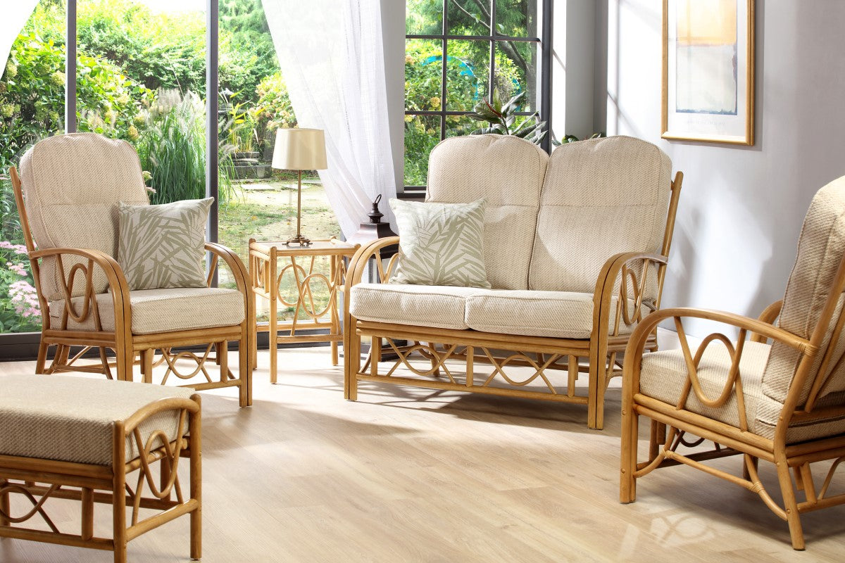 desser bali light oak cane furniture range