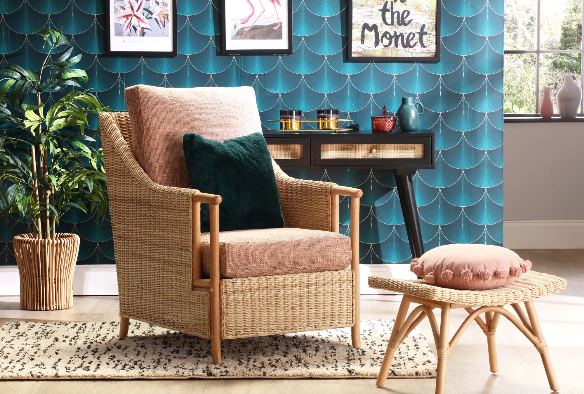 Rattan Armchairs