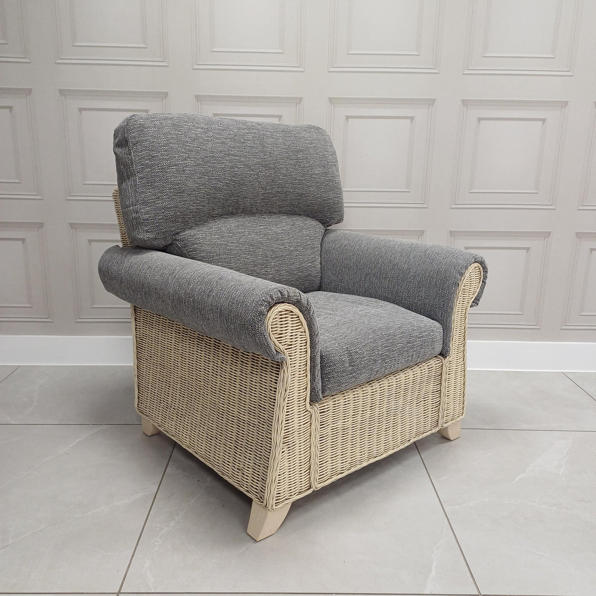 Clifton Armchair in Slate - Clearance