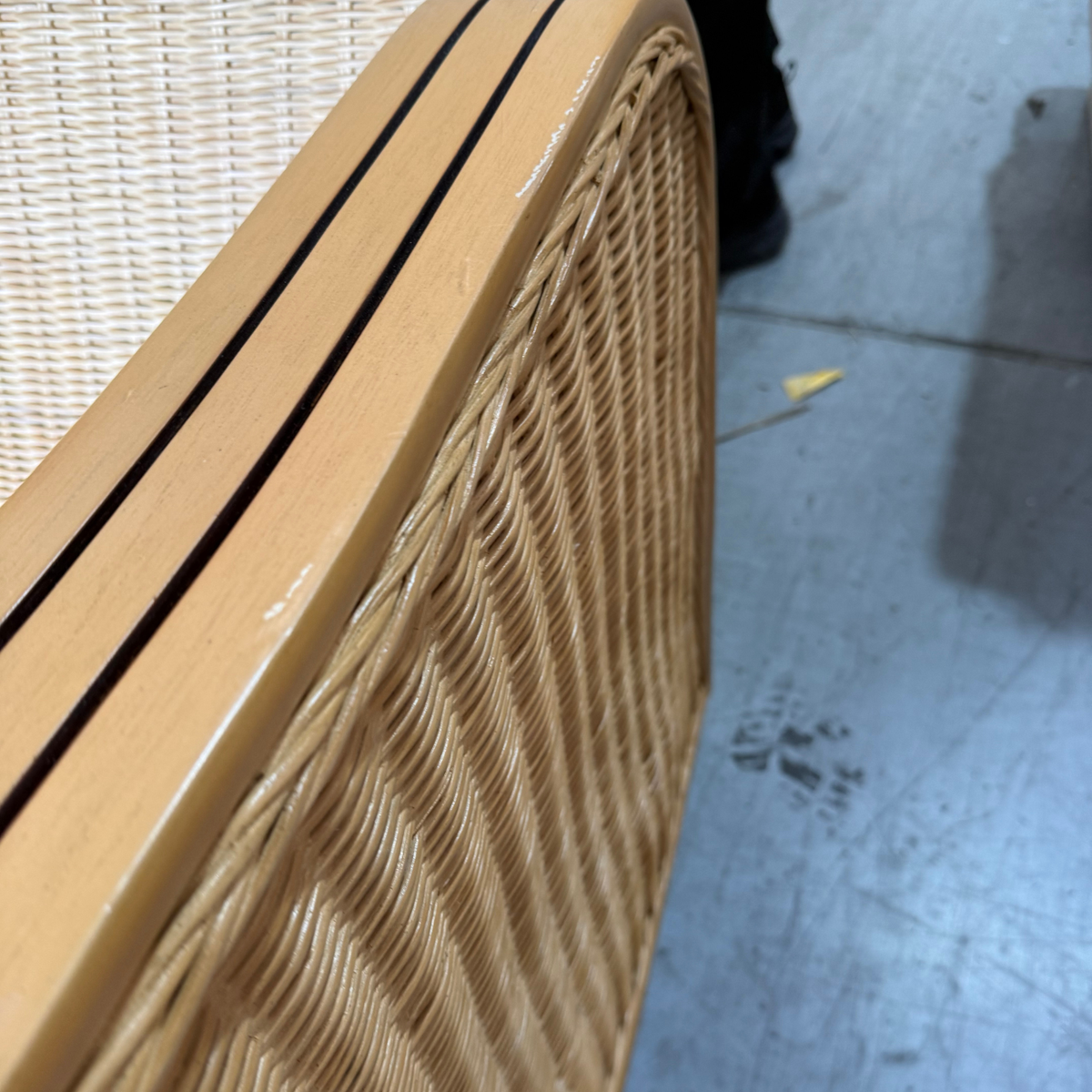 Paris Light Oak Reclining Armchair - Roma Sage (Transit‑Damaged Factory Stock)