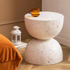 Pedro Terrazzo Look Egg Timer Side Table for Indoor & Outdoor
