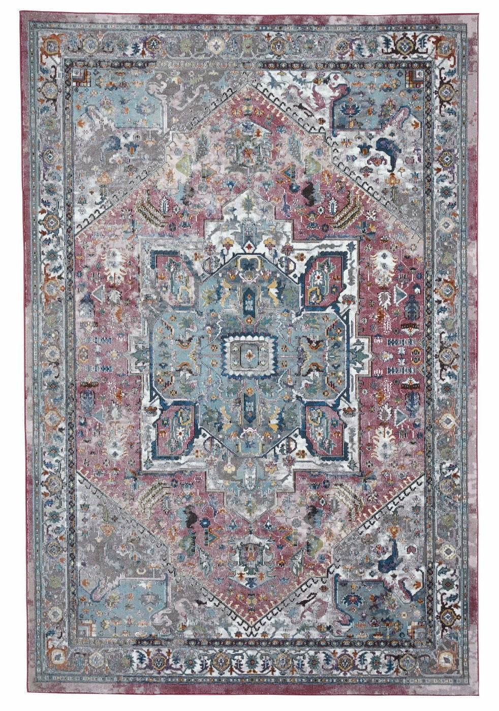 16th avenue oriental abstract rug (92da) 3 sizes available