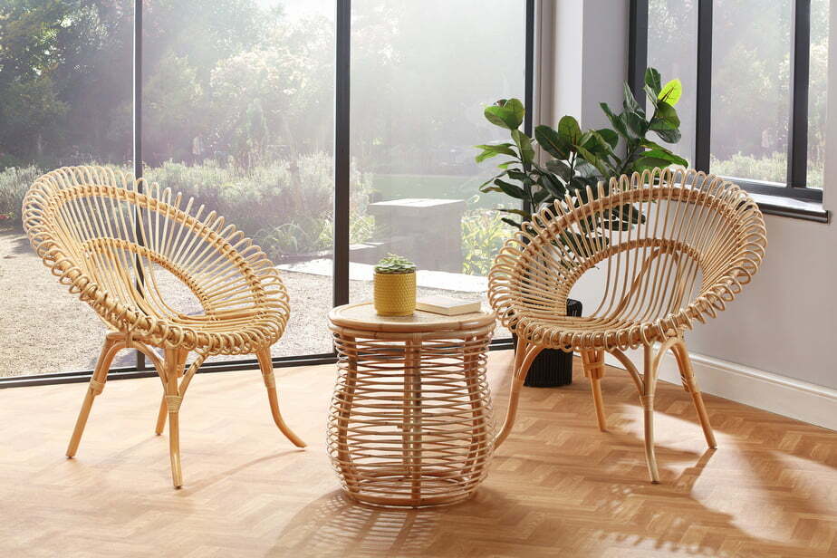 2 natural shanghai chairs and royal lamp table lifestyle