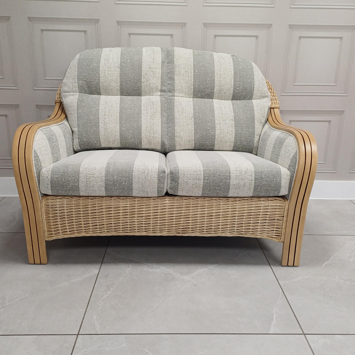 Centurion 2 Seater Sofa in Athena Stripe