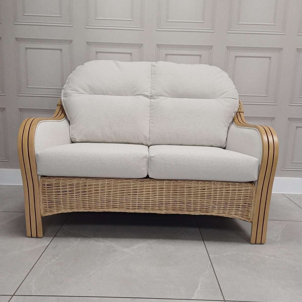 Centurion 2 Seater Sofa in Alba Cream