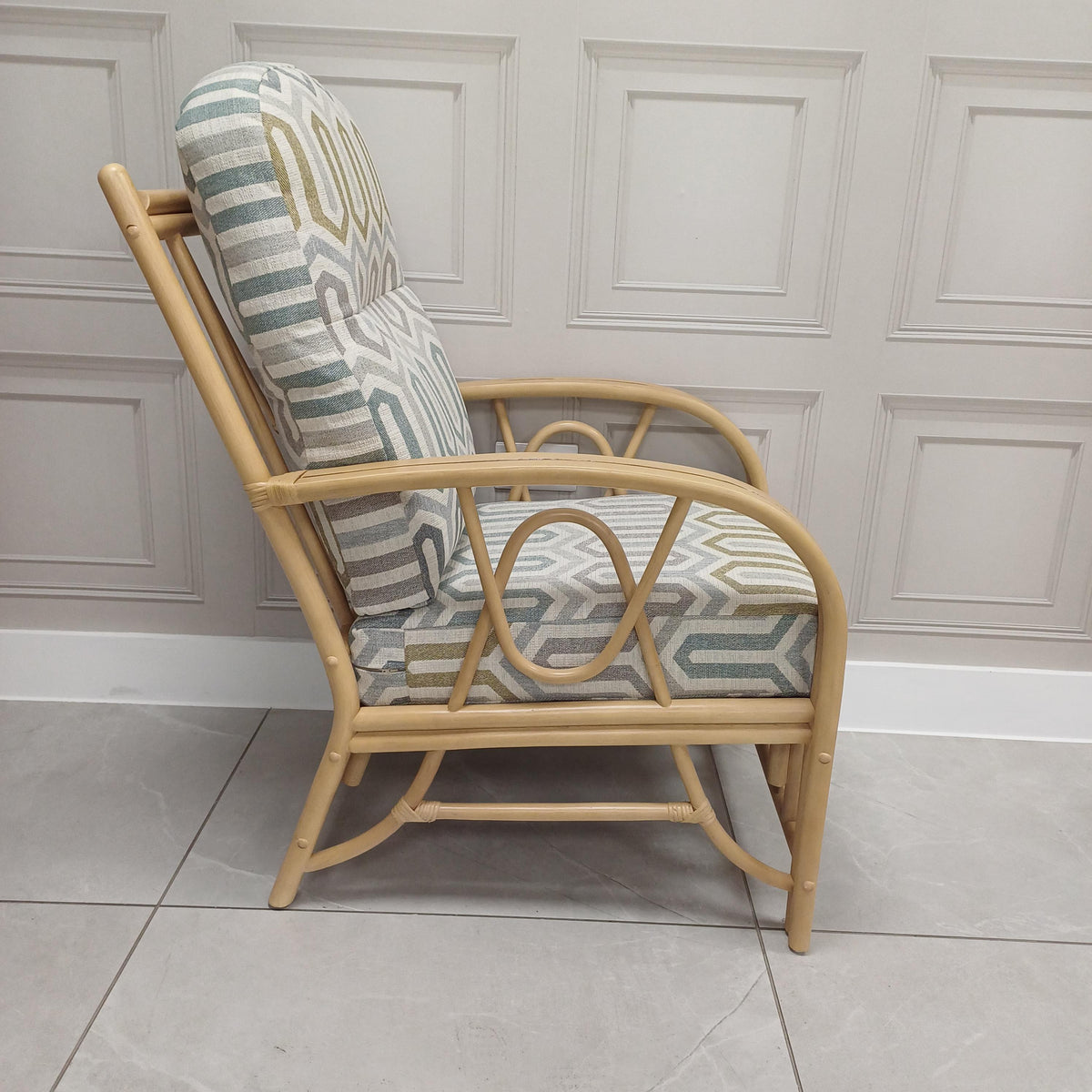 Bali Light Oak Armchair  in Pimlico - Clearance