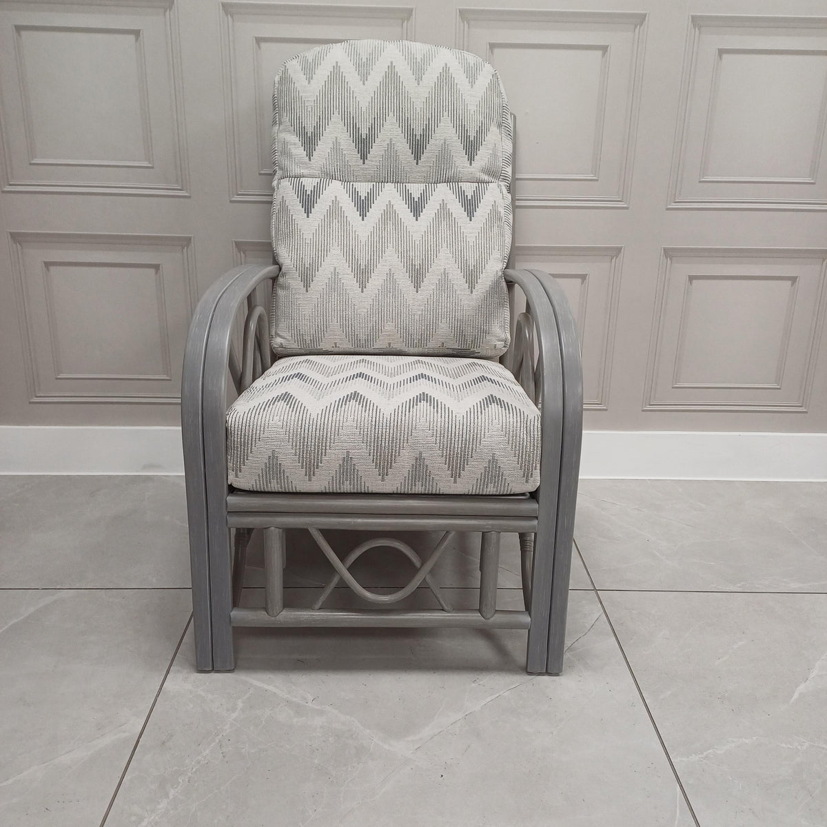 Bali Grey Armchair  in Yang- Clearance