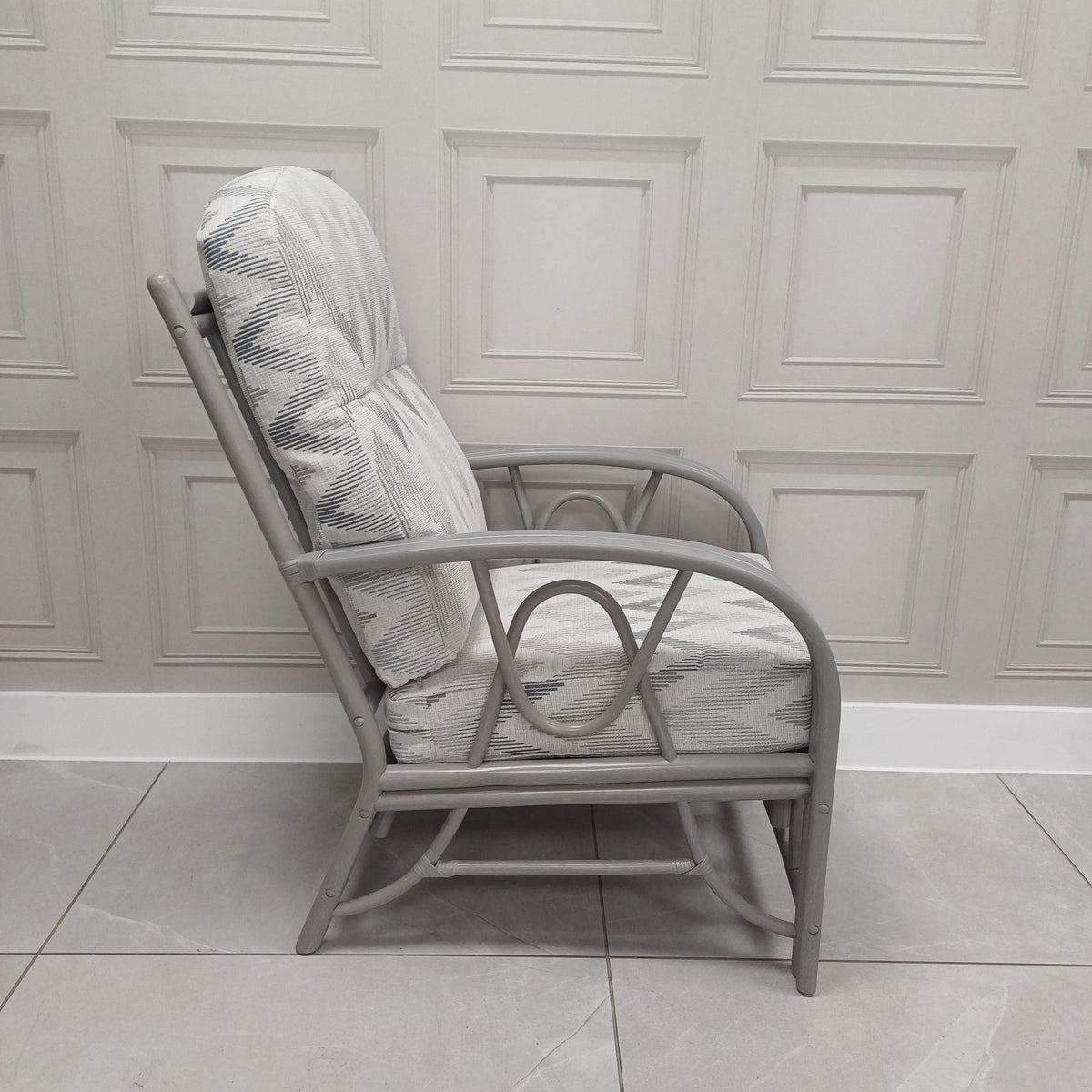 Bali Grey Armchair  in Yang- Clearance