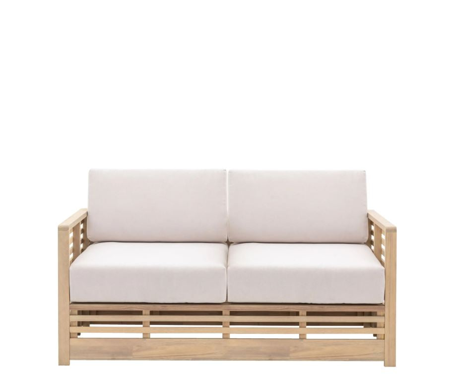 Amaya Acacia Wooden 2-seat sofa