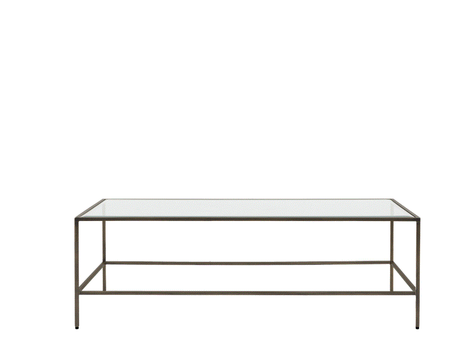 Rothwell Bronze Iron Coffee Table