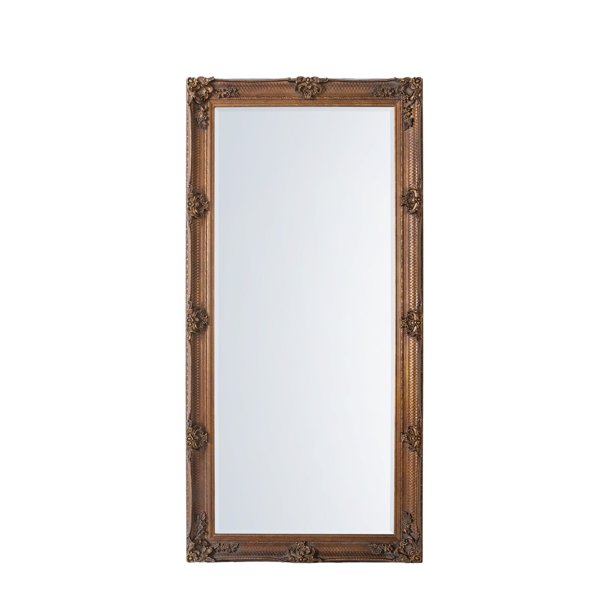 Abbey Leaner Full Length Mirror Gold