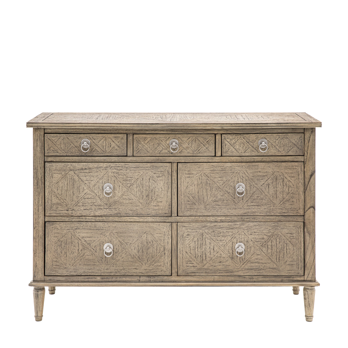 Levine Natural Mindy Ash 7 Drawer Chest