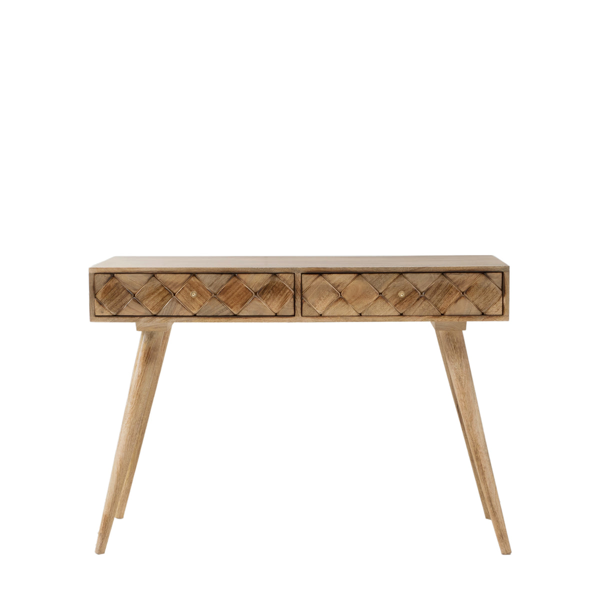 Tuscany Mango Wood 2 Drawer Console Table