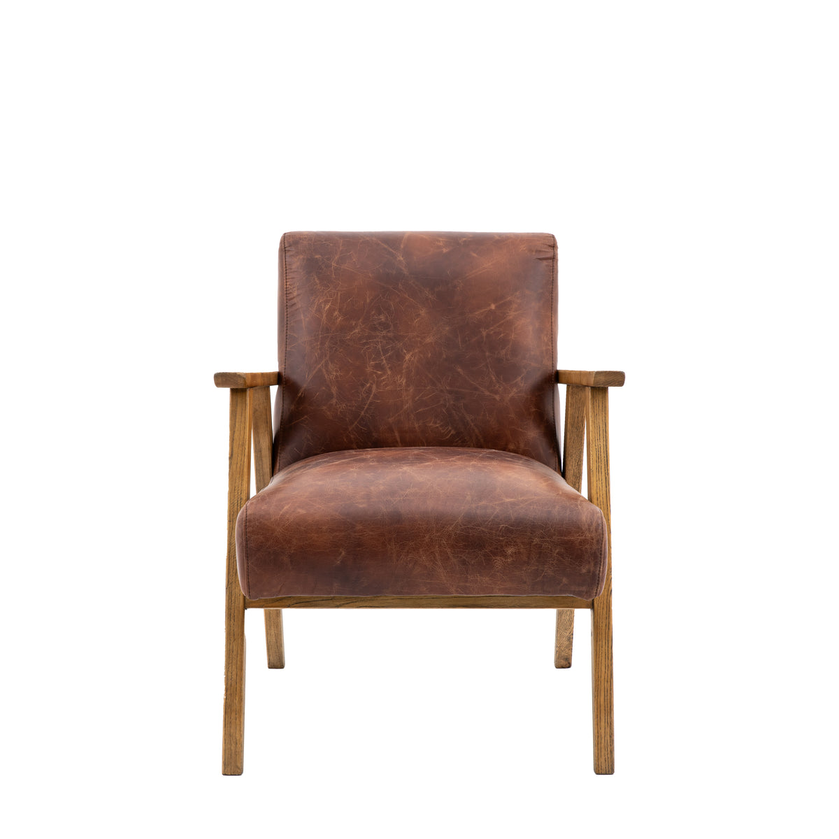 Neto Armchair Vintage Brown Leather
