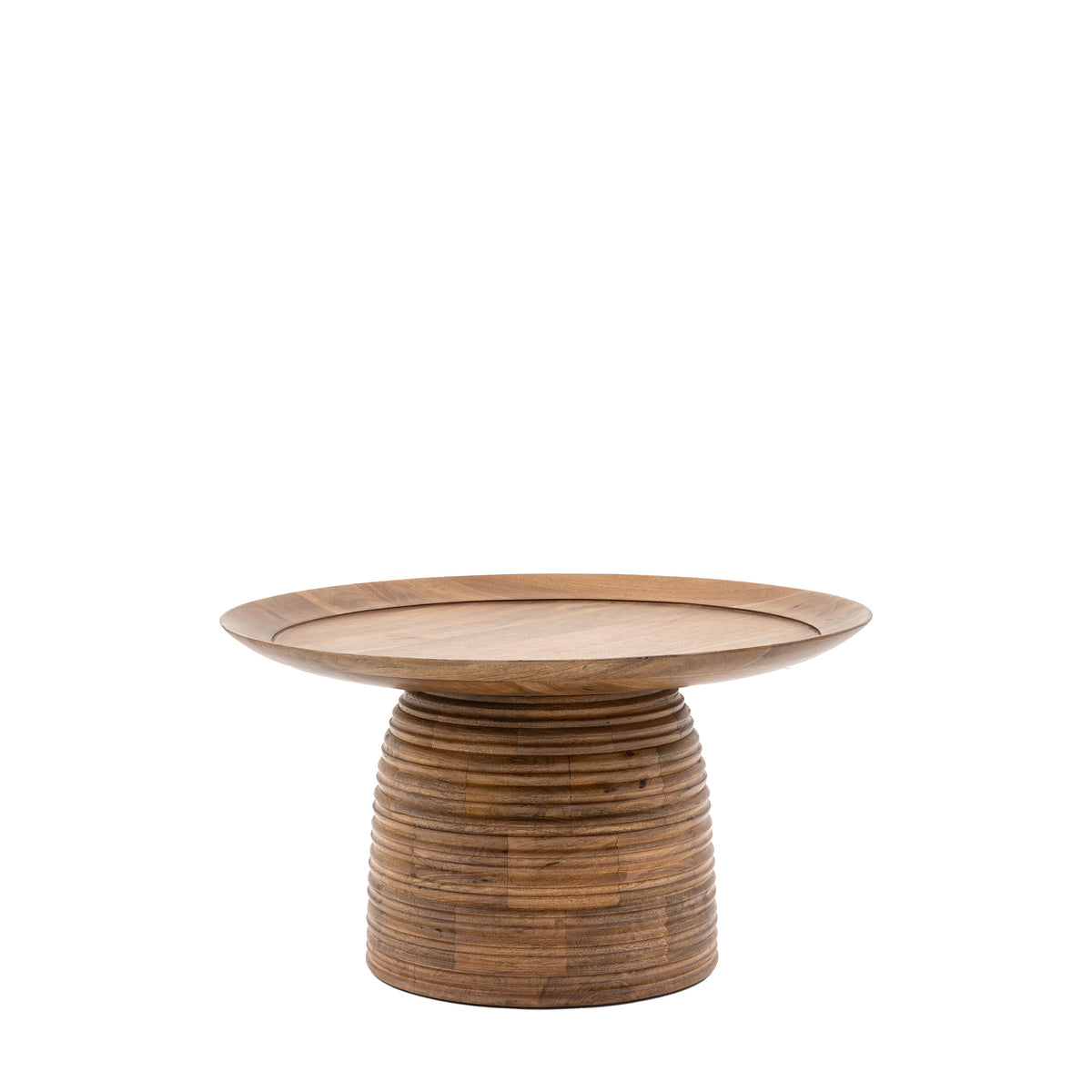 Brydle Mango Wood Round Side Table