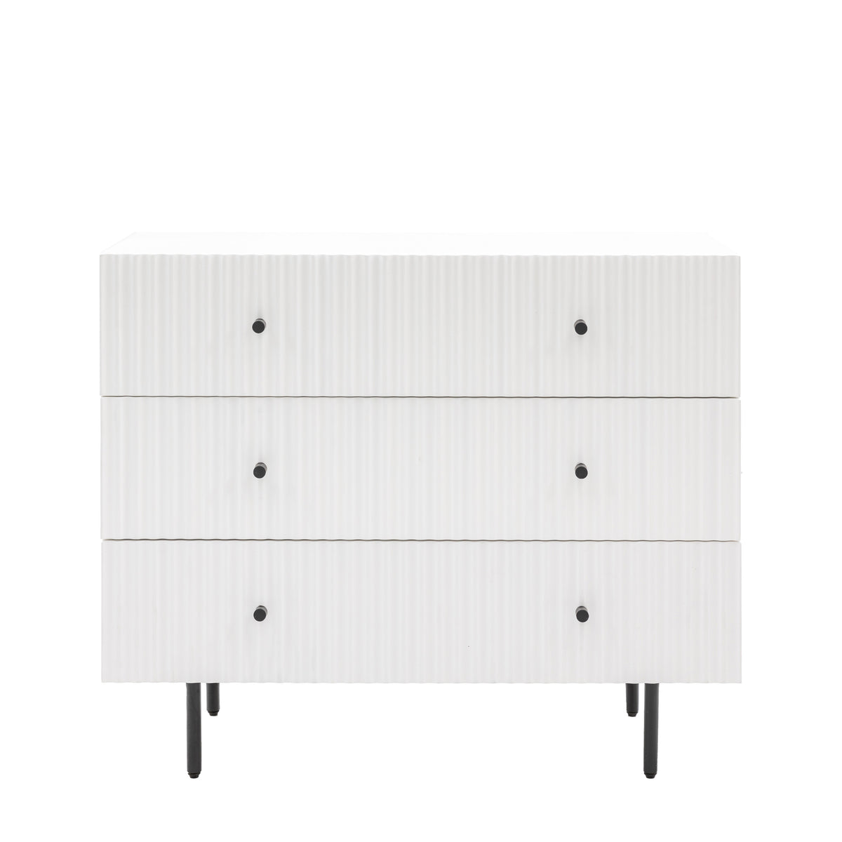 Wexford 3 Drawer Chest in White