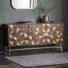 Desser Tayo Wide Wooden 3 Door Sideboard – Acacia