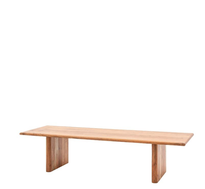 Bristow Low Rectangular Wooden Coffee Table