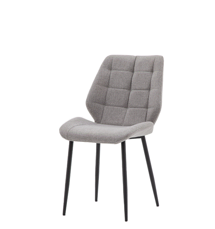 Marlow Grey Fabric Dining Chair (set of 2)