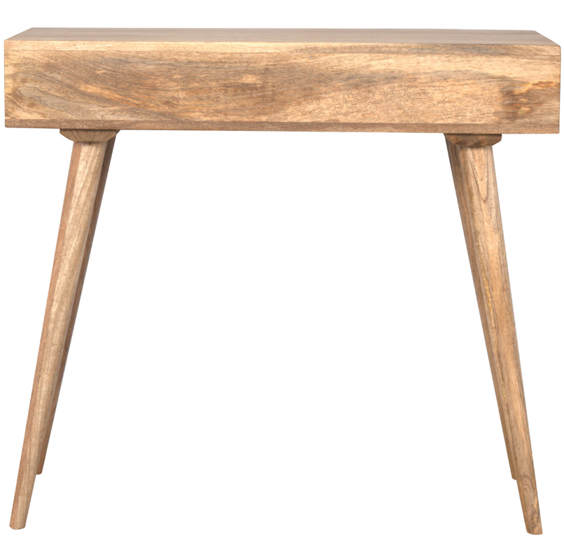 Nordic Open Slot Mango Wood Desk