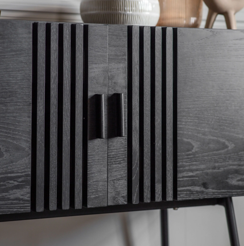 Holt black  2 Door Sideboard