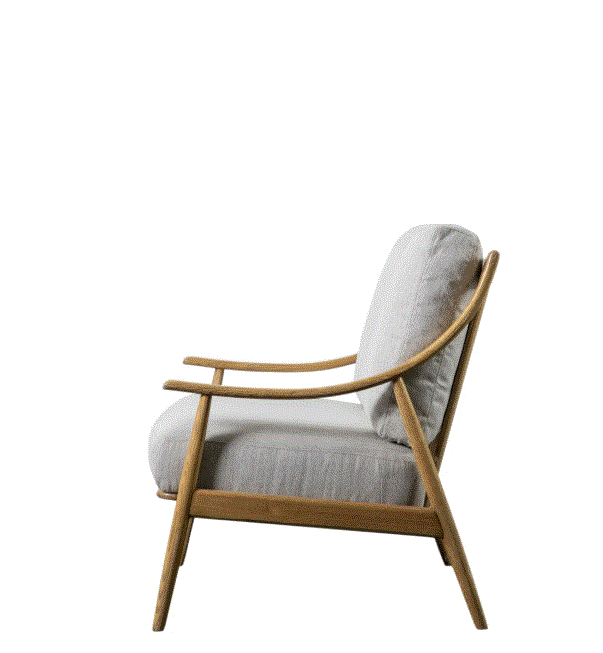 Relina Oak 2-Seater Sofa Dark Natural Linen
