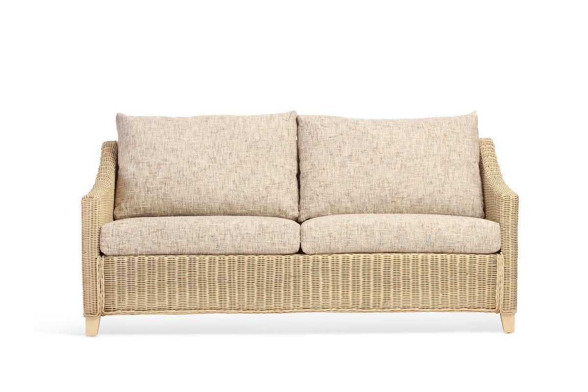 Dijon Natural Wash Cane 3 Seater Sofa