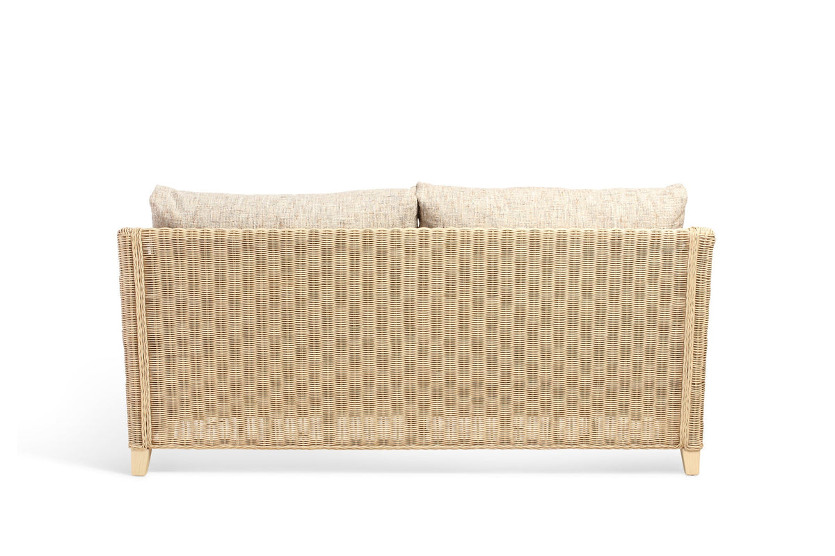 Dijon Natural Wash Cane 3 Seater Sofa