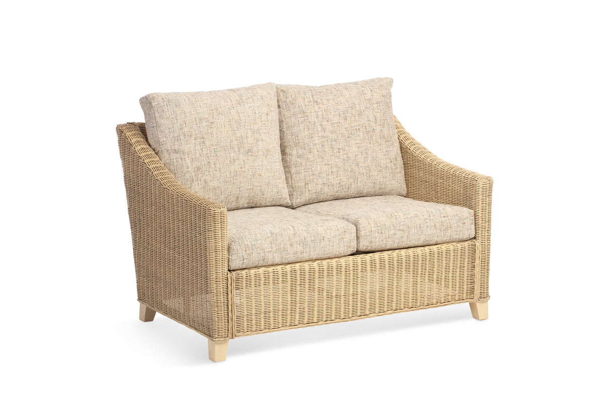 Dijon Natural Wash Cane 2 Seater Sofa