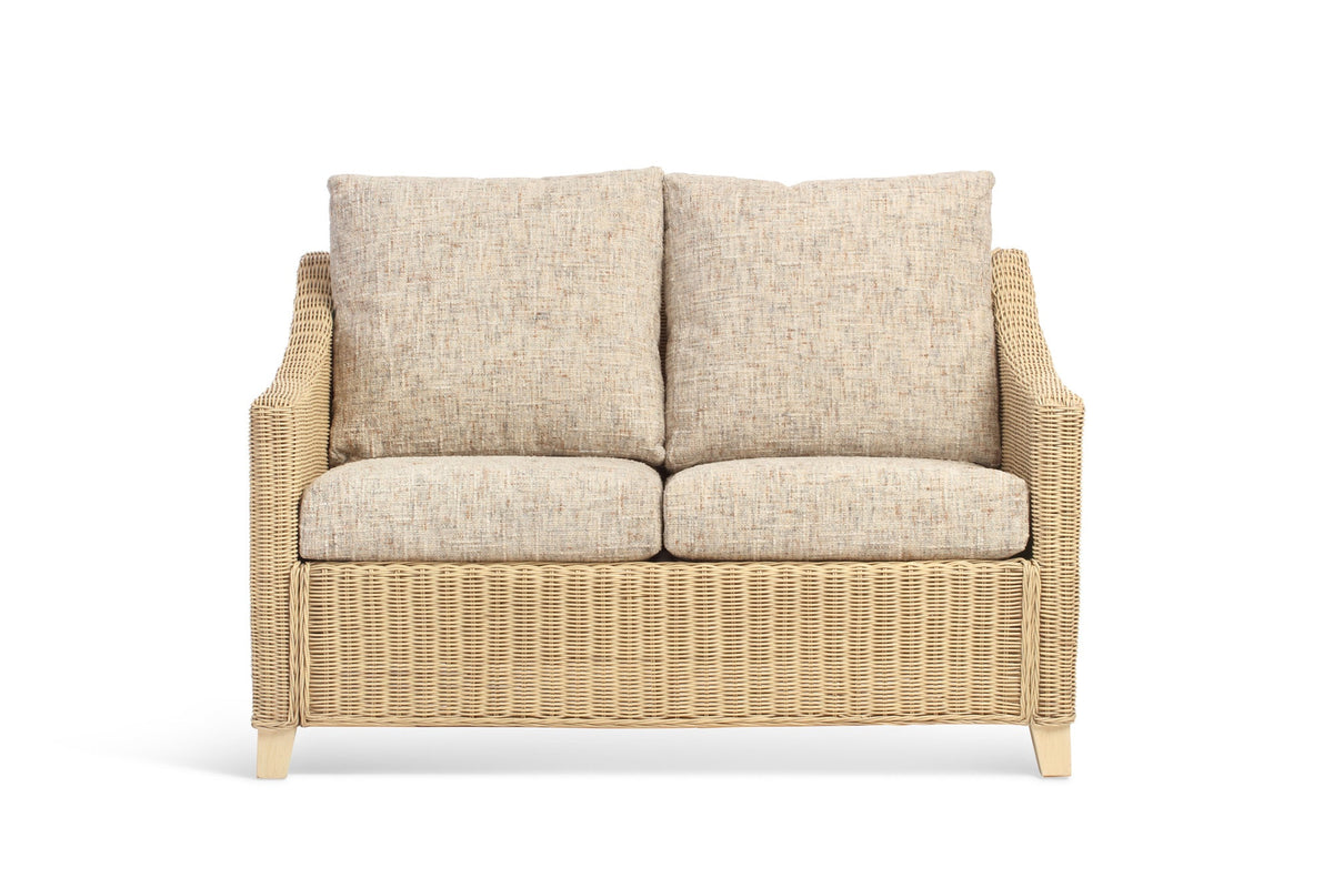 Dijon Natural Wash Cane 2 Seater Sofa