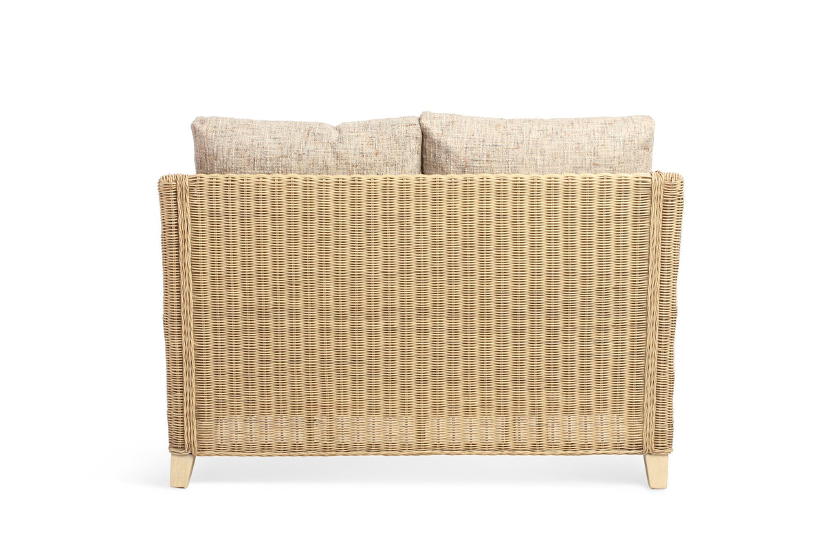Dijon Natural Wash Cane 2 Seater Sofa