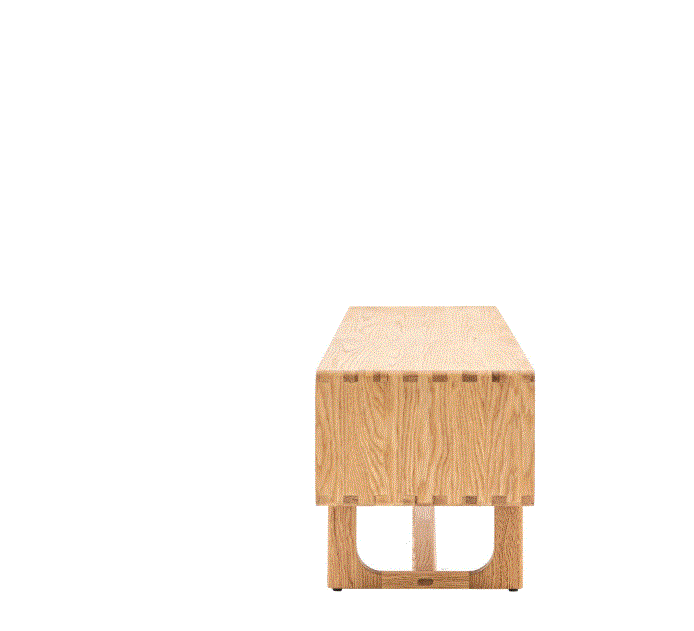 Chaleron Oak Wood Media Unit