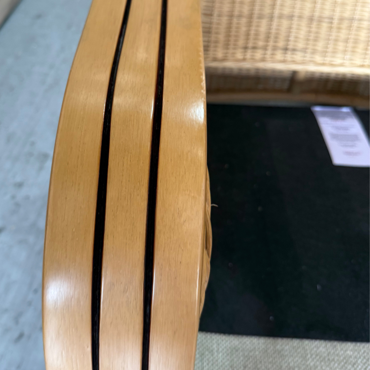 Paris Light Oak Reclining Armchair - Roma Sage (Transit‑Damaged Factory Stock)