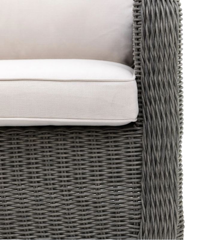 Winsford Outdoor Rattan Corner Lounge Set with Coffee Table