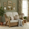 Opera Light Oak Cane 2 Seater Sofa