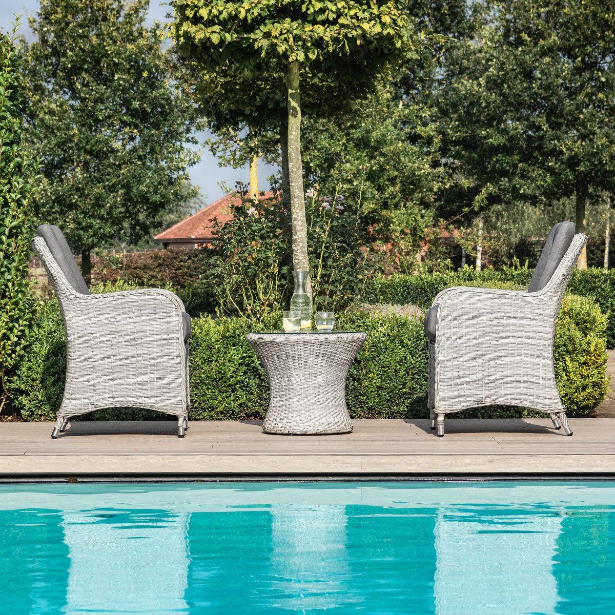 cartmel outdoor rattan bistro set