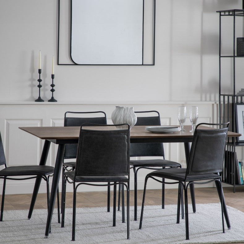 Alfie Dining Table in Walnut