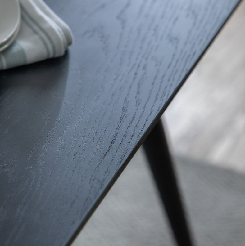 Alfie Dining Table in Black
