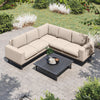 Alvino Corner Sofa Group - Oatmeal