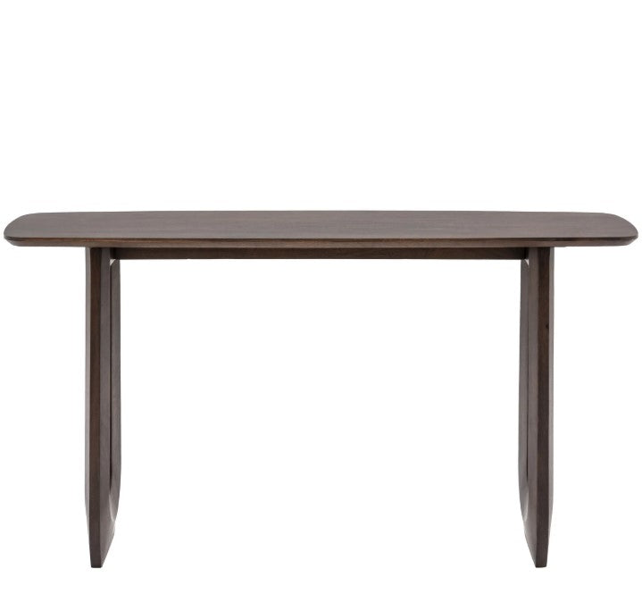 Arton Dark Mango Wood Hallway Console Table