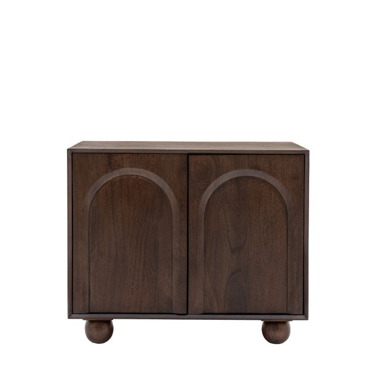 Arc Mango Wood 2 Door Hallway Sideboard Cabinet