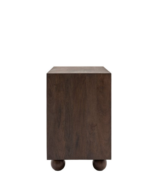 Arc Mango Wood 2 Door Hallway Sideboard Cabinet