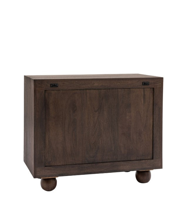 Arc Mango Wood 2 Door Hallway Sideboard Cabinet